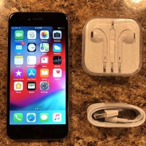 Space gray iPhone 6 Plus